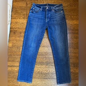 7 For All Mankind Women's Boyfriend Jeans - Blue